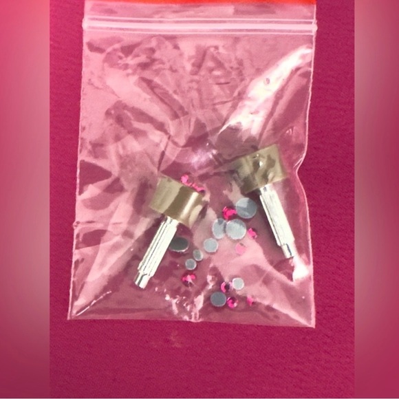 Betsy Johnson Rebel Sling back Kitten Heels Sandals in Fuchsia Women’s size 7.5 - Picture 2 of 12